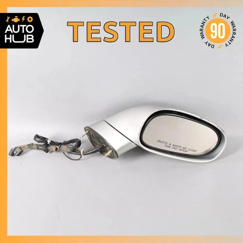 06-13 Chevrolet Corvette C6 Right Side Rear View Door Mirror Silver OEM