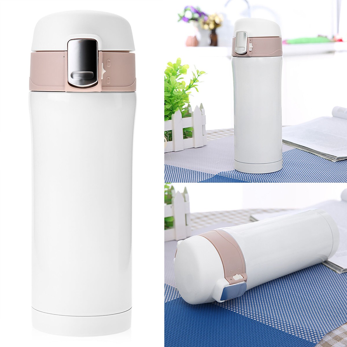 350ml/450ml Stainless Steel Thermos Portable Vacuum Flask