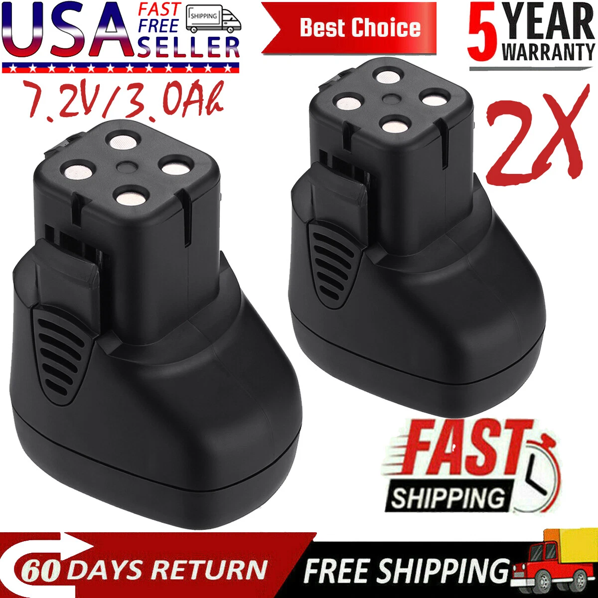 Dremel 7.2 v deals battery