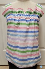 Beaufort Bonnet Company Sleeveless Sun Top, Multi Stripes, Size XS
