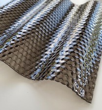 Polycarbonat PC Wellplatte Wabe 2,8mm Sinus 76/18 Lichtplatte BRONCE  31,00€/m²