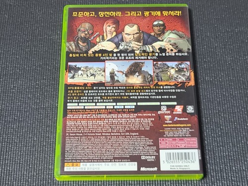 Microsoft XBOX360 Borderlands Retro Game Korean Version for MS Console Gaming - Picture 2 of 5