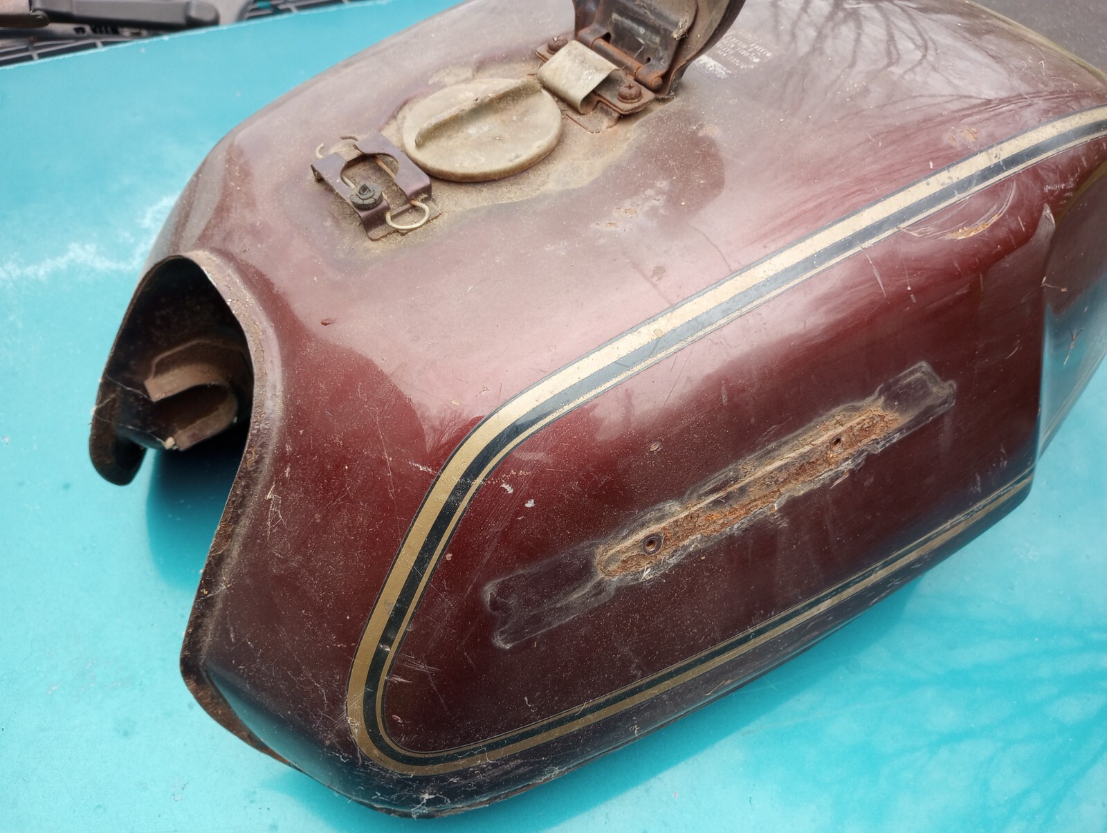 Honda CX500 Gas Tank Honda CX500 Fuel Tank Honda Gas Tank Clean Inside