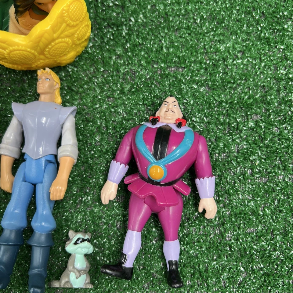 Lote de 10 Figuras de Acción Juguetes Vintage Disney Pocahontas Vinilo APLAUSOS Foto 3 de 4