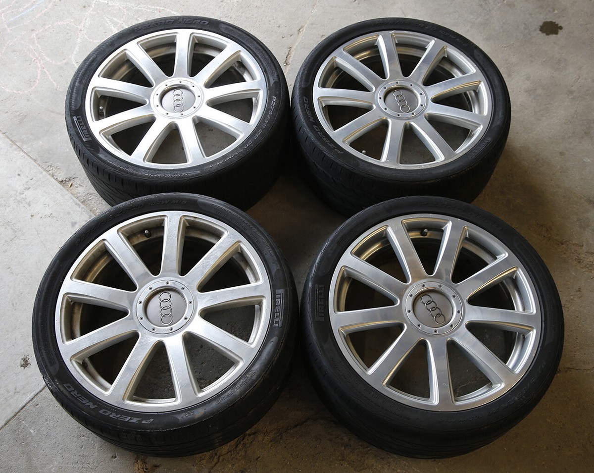 4) Audi OEM D3 A8L A8 W12 20