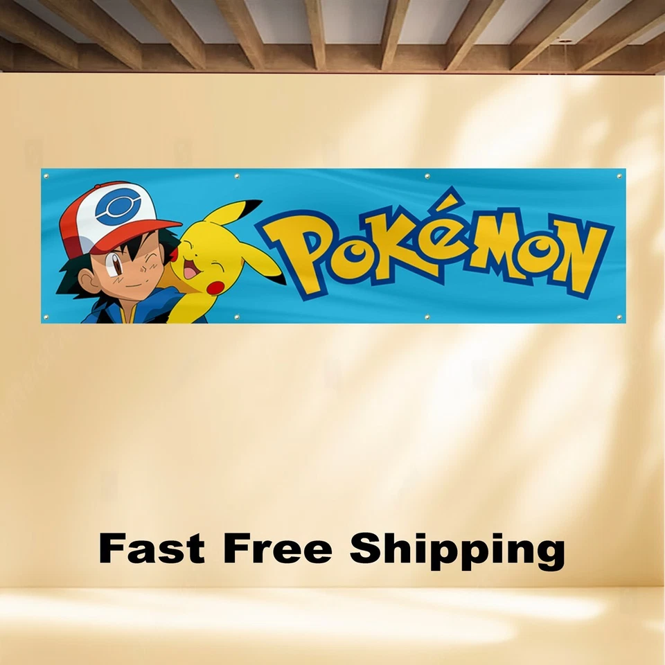 BANDERA BANNER POKEMON 2'X8' Foto 2 de 4