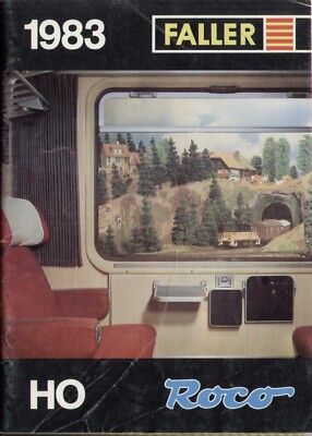 catalogue FALLER ROCO 1983 HO 1:87 French edition F cc