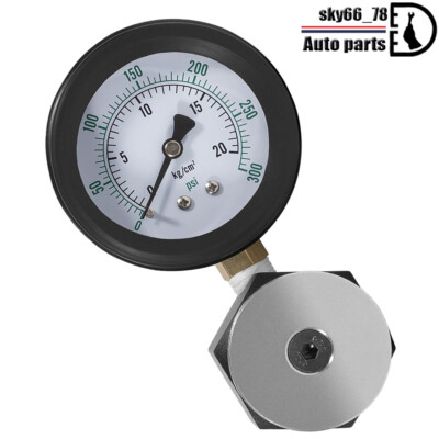 66835 Universal Mini Valve Spring Pressure Tester Gauge 0-300 PSI 0-20 KG/CM2