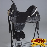 Hilason Classic Series Treeless Western Leather Trail Barrel Racing Saddle 15 on sale Hilason Classic Series Treeless Western Leather Trail Barrel Racing Saddle 15 on sale