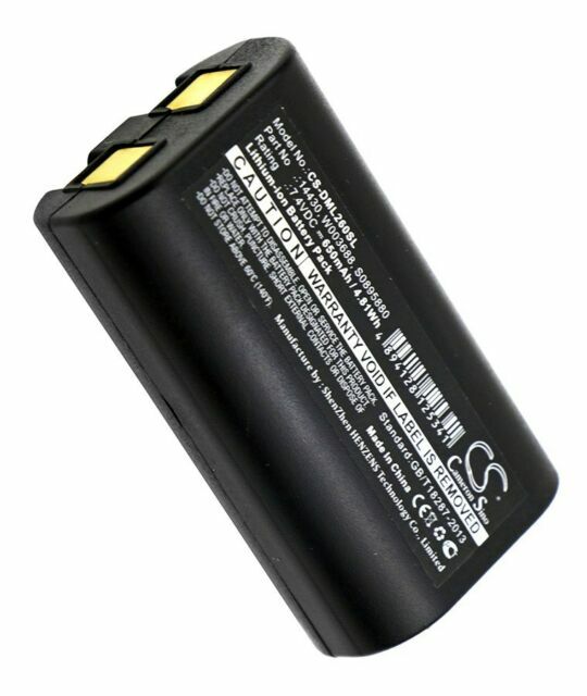 dymo label maker battery