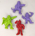 MONSTER IN MY POCKET x4 Figures Redcap Beast Wurdulac The Phantom