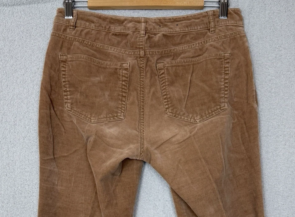 Chaps Corduroy Pants Women's 4P (32x29) Petite Brown Modern Casual Trendy Chinos - Image 4 of 4