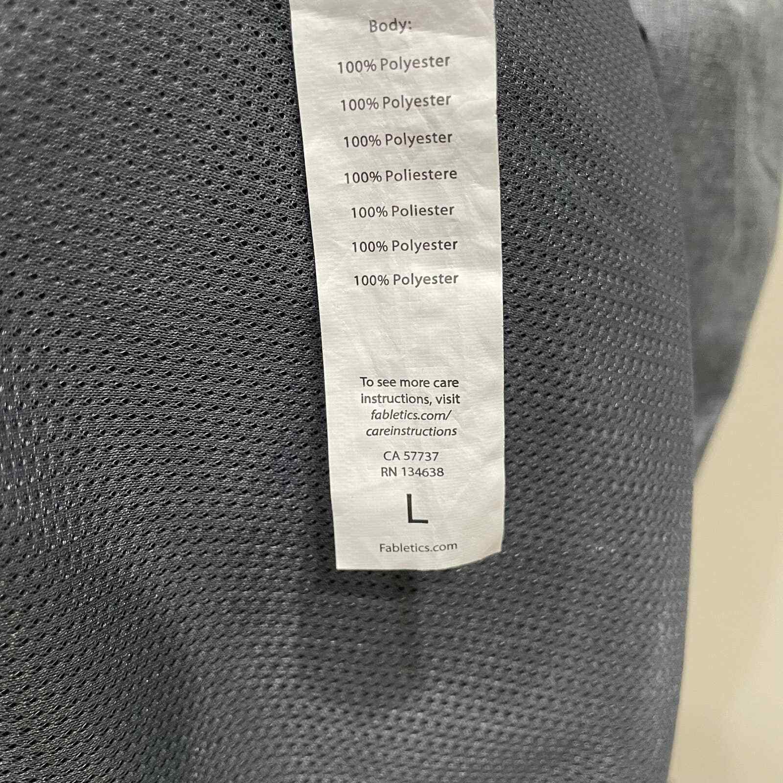 Fabletics Danielle Athletic Gray Pullover Jacket … - image 11