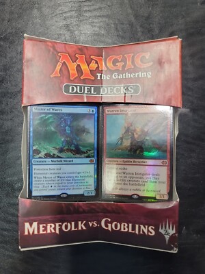 Duel Decks: Merfolk vs. Goblins (DDT) Magic The Gathering MTG New Factory Sealed