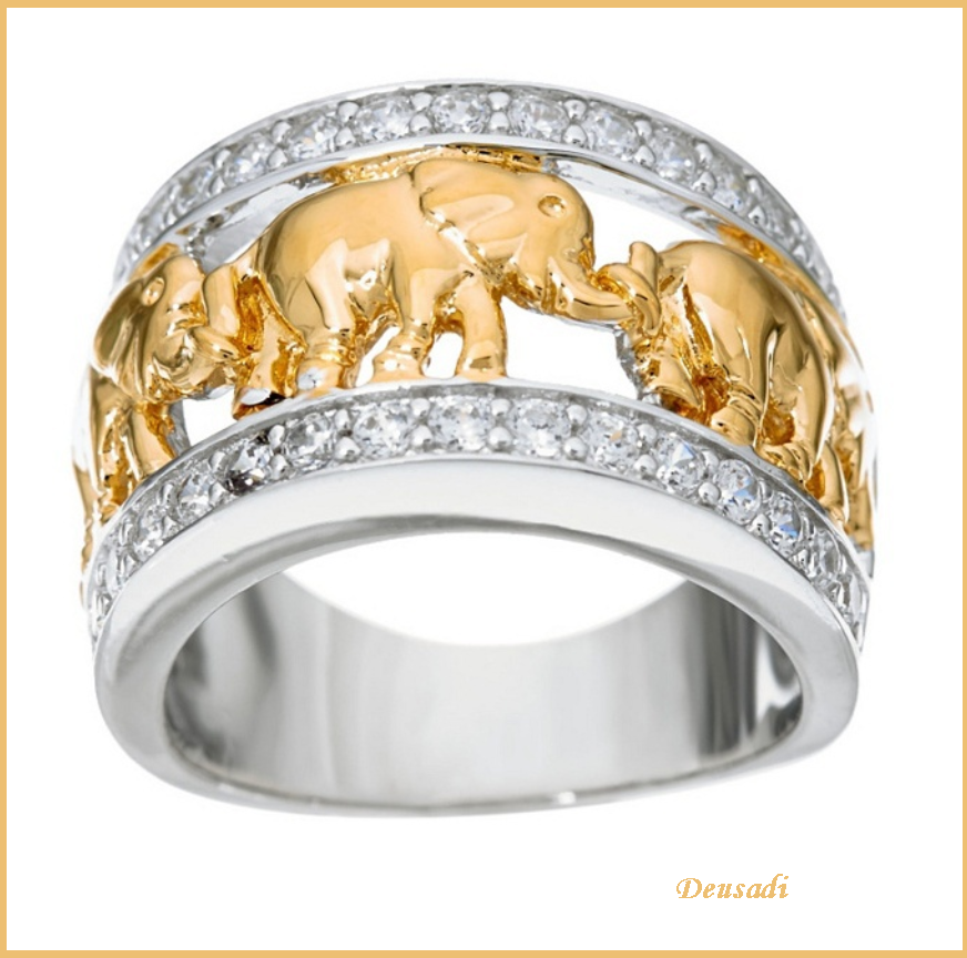 Monkimau Elefanti in argento 925