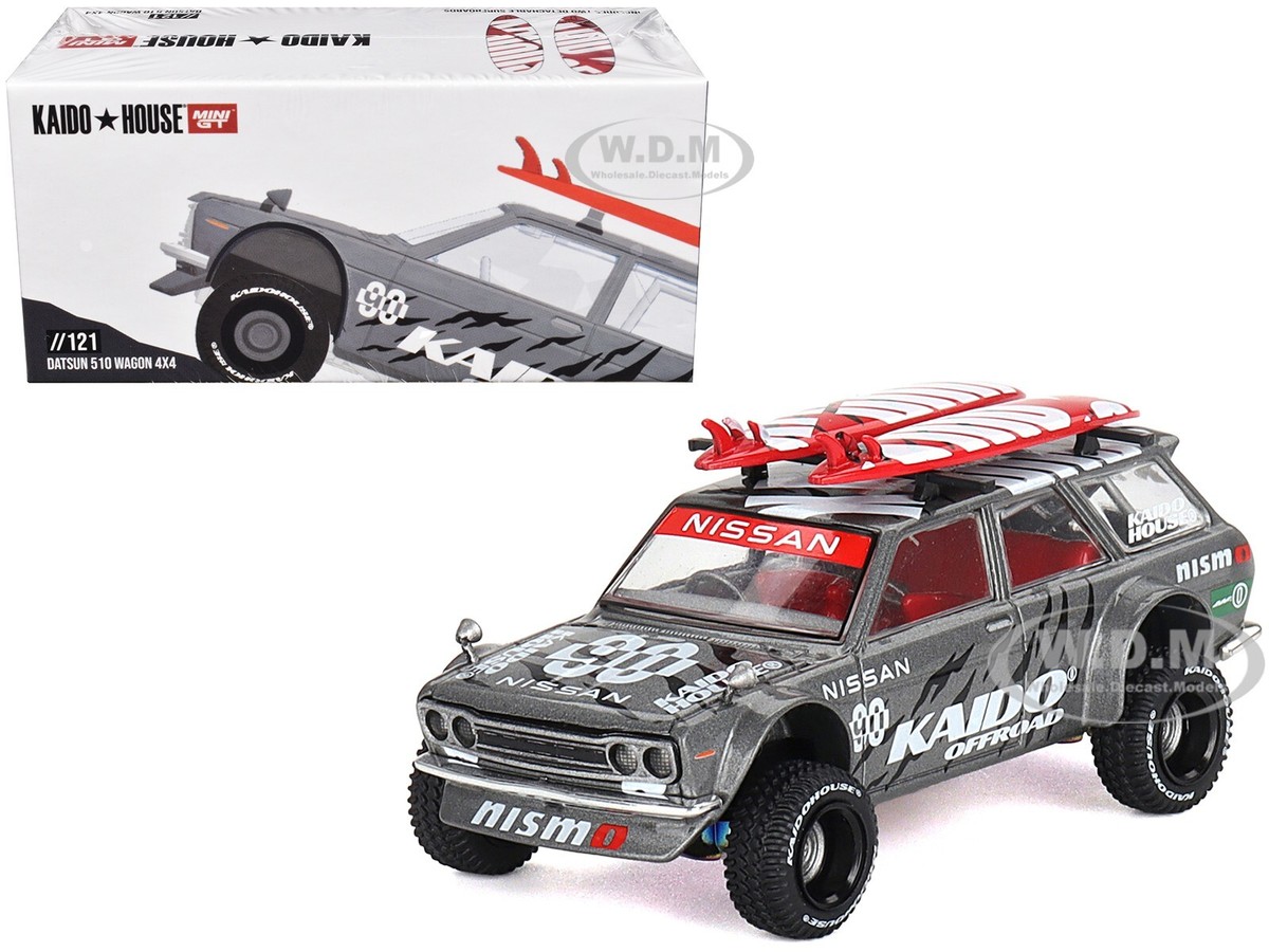 MINI GT 街道ハウス　Datsun 510 4X4 WagonV2チェイス MINI GT 街道ハウス Datsun 510 4X4 WagonV2チェイス CHASE