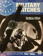 NEW EAGLEMOSS MILITARY WATCHES -ITALIAN PILOT ITALY 1970s BNIB issue No 43