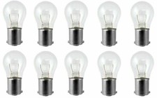 10x 93 Light Bulb Auto Car Mini Lamp Rv Motorcycle Trunk Vintage 12v Ba15s