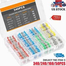 340/50Pcs Solderstick Waterproof Solder Wire Connector Kit Original Top Quality
