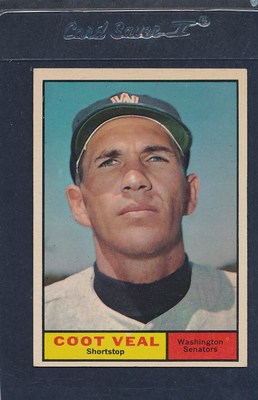 1961 Topps #432 Coot Veal Senators EX/MT 61T432-22816-2