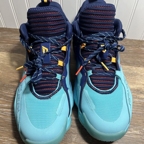 Size 11 1/2 - adidas Dame 7 GCA Dark Blue- Minty Clean! - Picture 9 of 9