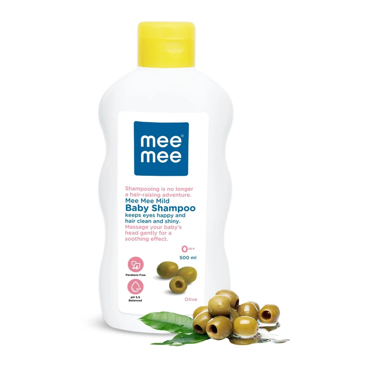 Mee Mee Mild Baby Shampoo No Tears Formula Hypoallergenic in nature 500ml