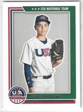 2022 USA Stars & Stripes #91 Zach Strickland RC  Maranantha HS 2025 Draft UCLA