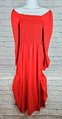 la ligne red dress La Ligne Vivian Red Dress by La Ligne