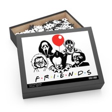 Friends of Horror Puzzle in 120, 252, 500-Piece