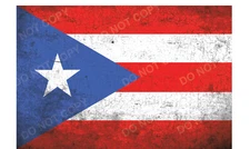 Puerto Rico Flag Decal 3M Sticker Car Vehicle Truck Window Auto Glass Laptop