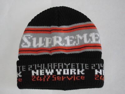帽子 Supreme Crochet Beanie 25ss BLACK Supreme Crochet Beanie (SS25) - $60