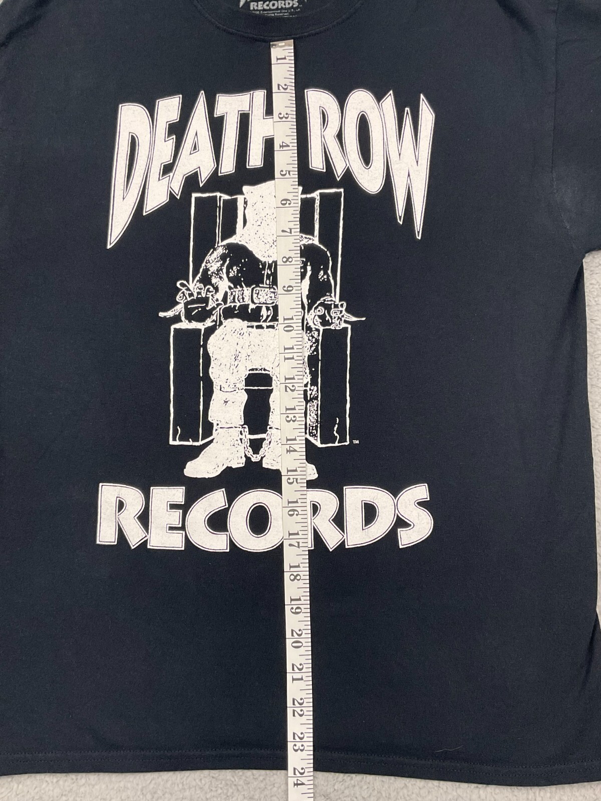 FILA T shirt Death Row Records taglia L