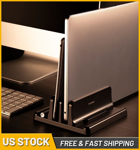 Vertical Laptop Stand Holder for Macbook Air Pro Tablet Desktop Stand Dock US