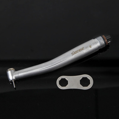 Dental High Speed Push Button Handpiece 4 Hole Air Turbine USA