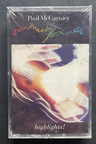 PAUL MCCARTNEY TRIPPING THE LIVE FANTASTIC HIGHLIGHTS! SEALED CASSETTE 1990