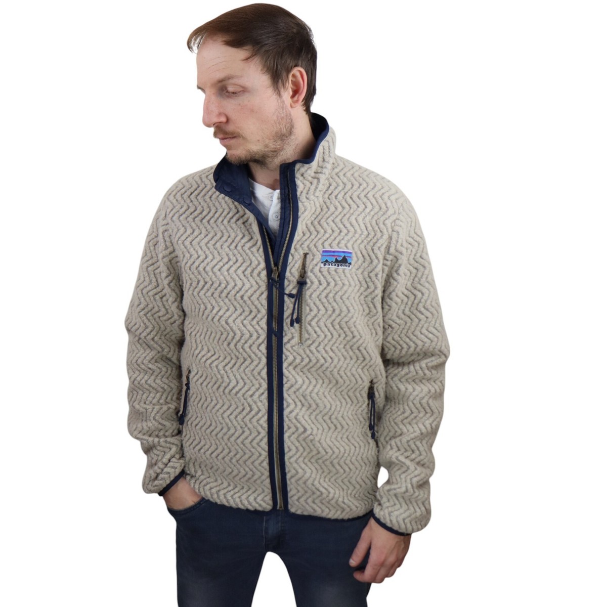 Patagonia 40th Anniversary Woolie Glissade Reversible Fleece Patagonia 40th Anniversary Woolie Glissade Reversible Fleece