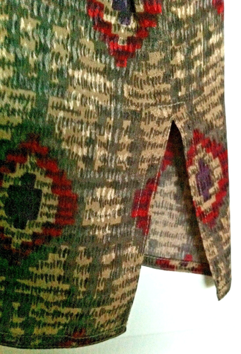 NEU Neiman Marcus Anne Klein II Damen SEIDENSHIRT SÜDWEST/WÜSTENFARBEN - 6/8 - Bild 10 von 11