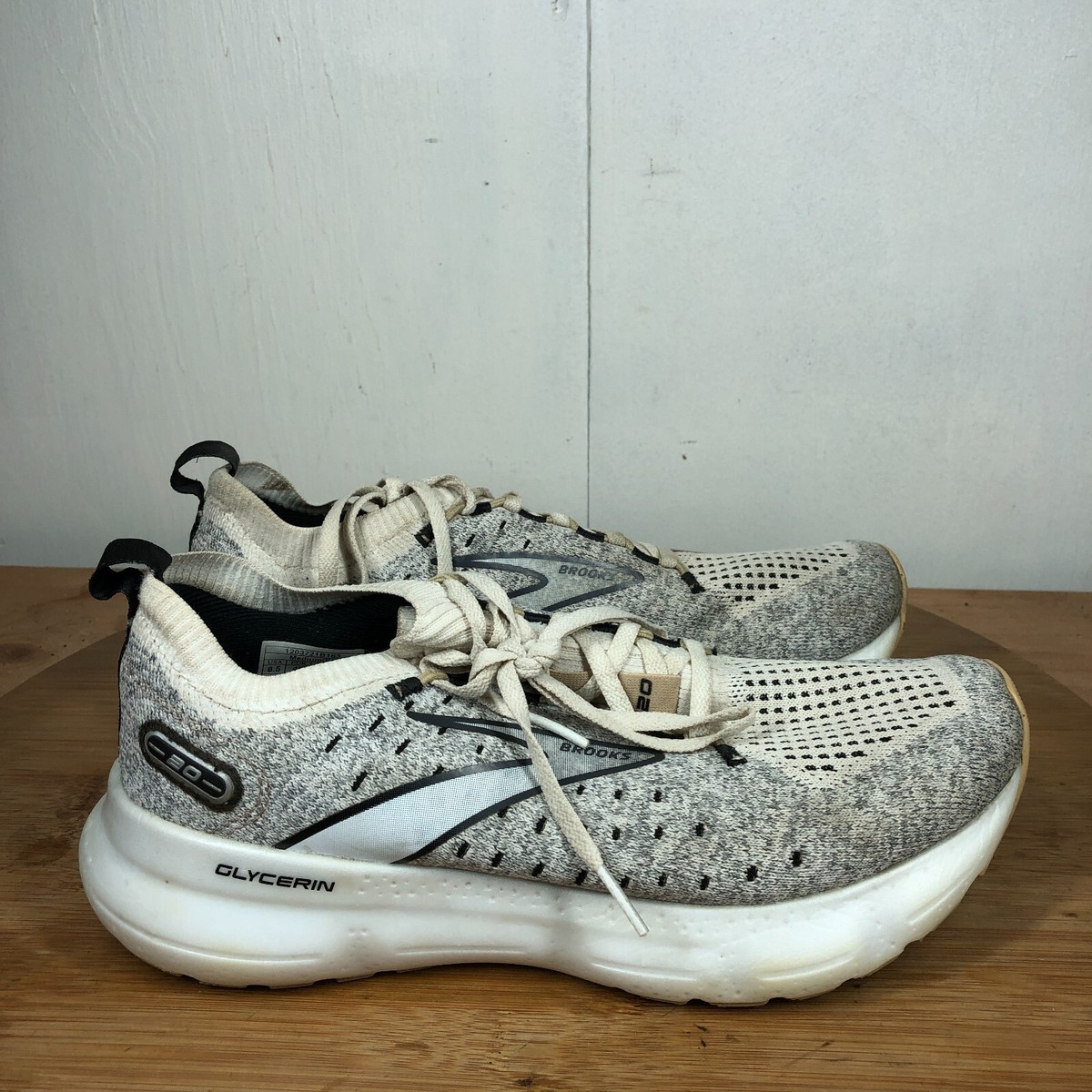 Brooks Running Shoes Womens 8.5 Glycerin GTS 20 Gray Sneaker  display picture 1