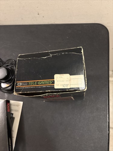 Atari 2600 Sears Tele-Games RACE Big Box With Driving Paddles Complete & Manual - Picture 17 of 18
