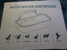 Automatic Water Dispenser With Copper Connector For Large Dogs & Livestock 135oz