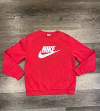 Youth Nike Pullover Sweatshirt Size XL Red