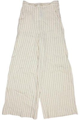 COS Stoffhose Damen Hose Pants Chino Gr. EU 34 Baumwolle Leinen Crem... #mucx40w
