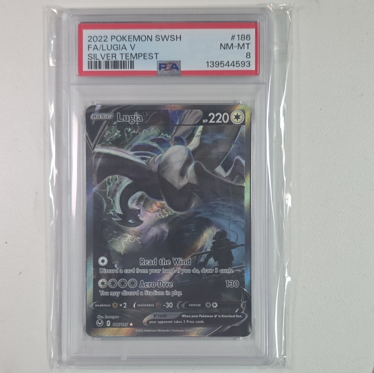 Lugia V (Alternate Full Art) 186/195 Swsh12: Sword & Shield