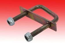 Zurrhaken Zurrbügel  800kg Länge 100mm LKW Anhänger Auflieger Pritsche U Bügel