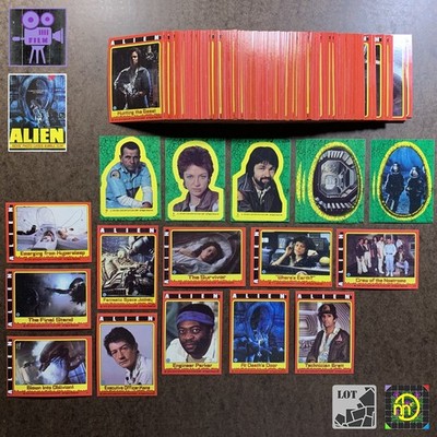 1979 Topps Alien - Sticker & Card Lot of 190+