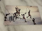 1980 TEAM USA Hockey MIKE ERUZIONE Signed 4x6 Photo AUTOGRAPH 1X