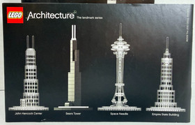 LEGO (21000) Architecture: Sears Tower Chicago - 100% Complete Box Instructions