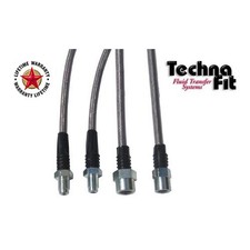 For 63-82 Chevrolet Corvette Front Rear Techna-fit Stainless Steel Brake Lines For 63-82 Chevrolet Corvette Front Rear Techna-fit Stainless Steel Brake Lines