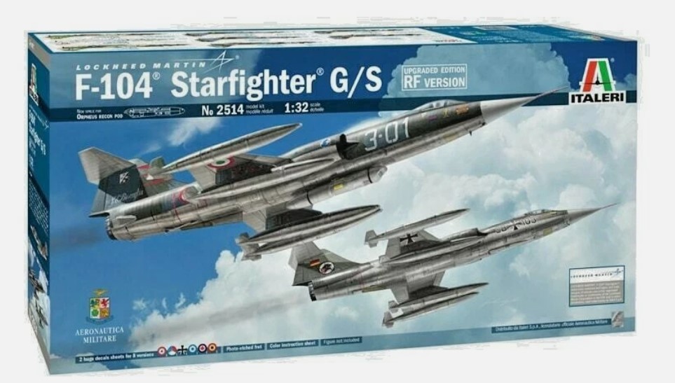 F-104 Starfighter G/S Italeri pour reproduire un diorama militaire réaliste