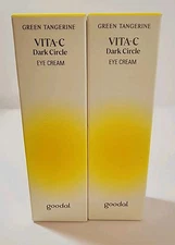 NEW LOT OF 2 [goodal] Green Tangerine Vita C Dark Circle Eye Cream 30mL EX 11/26